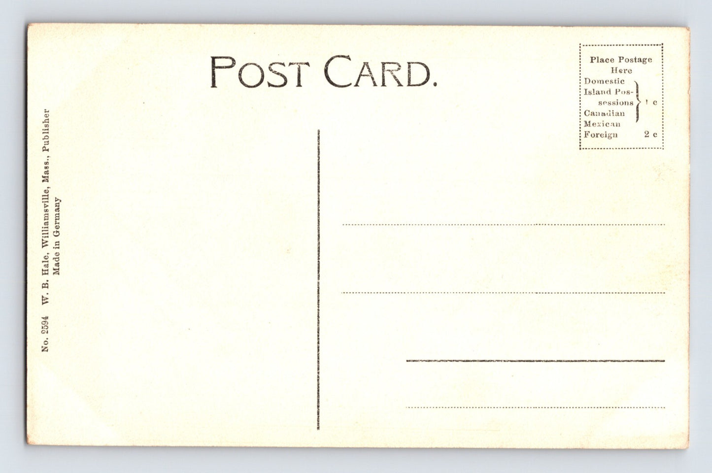 Northampton Massachusetts Smith College Campus 1910s Postcard Divided Back