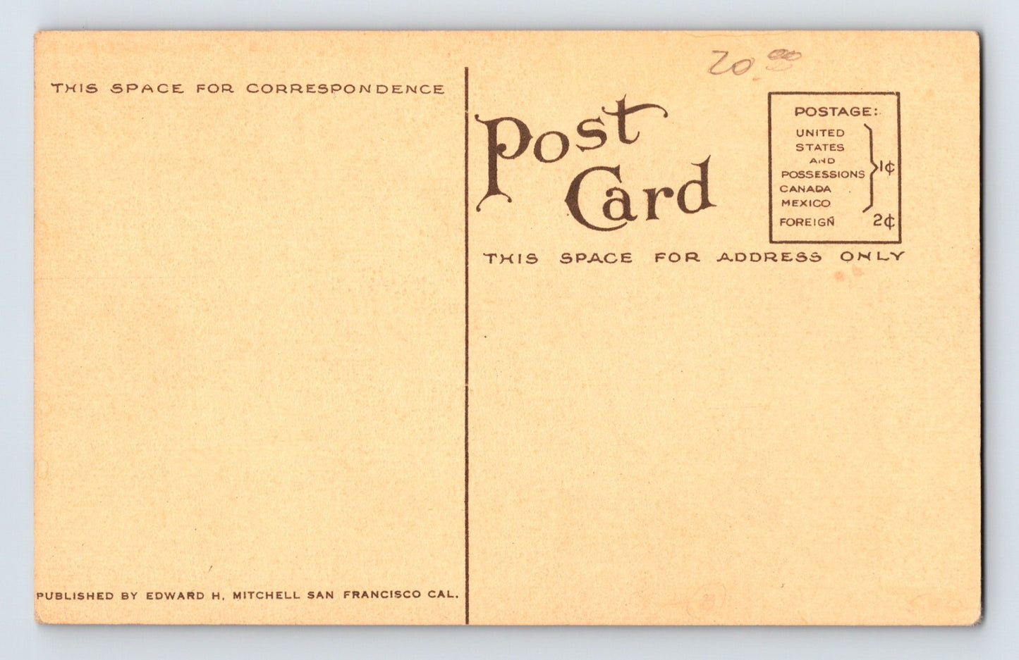 Berkeley California Southern Pacific Railroad Train Station 1920s Postcard Unposted