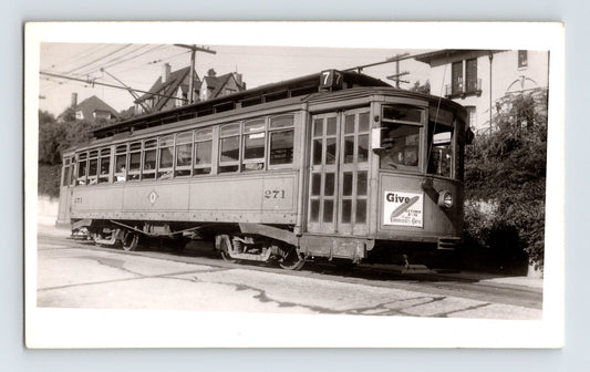 Berkeley California Key Route electric streetcar Arlington line vintage photograph