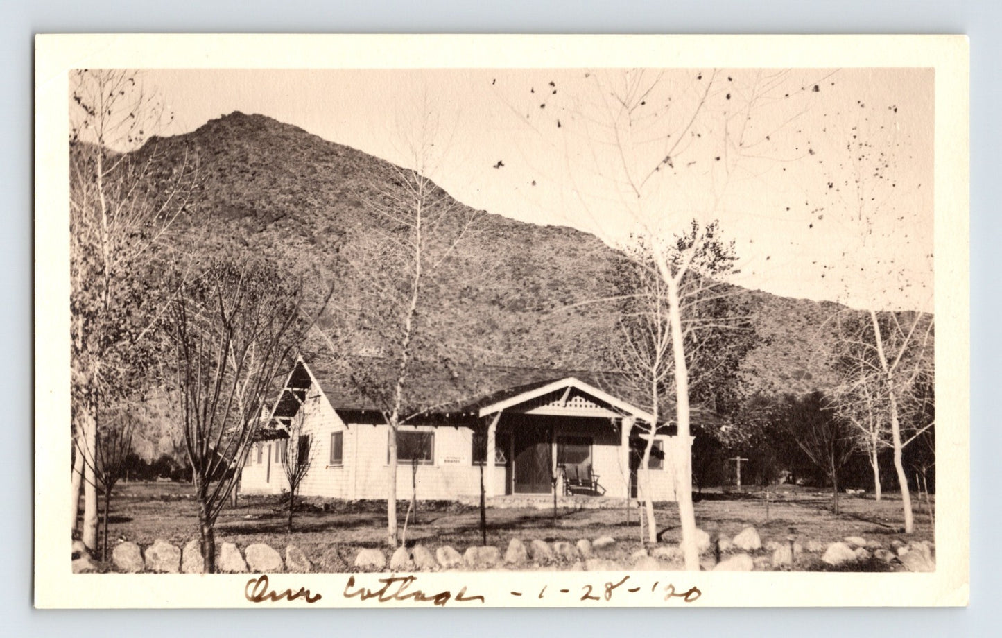 Palm Springs California 1920s Antique Photo Trio (3) - 5.5 x 3.5