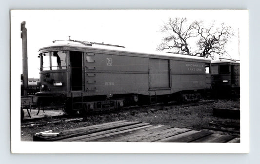 Cincinnati Lake Erie Train 1940s Photo 4 x 2