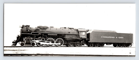 Chesapeake Ohio Railroad 4-6-4 Hudson steam locomotive 1940s photo