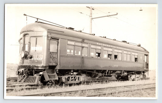 Sacramento Northern Railroad Train 1947 Photo Pittsburg California 5 x 7