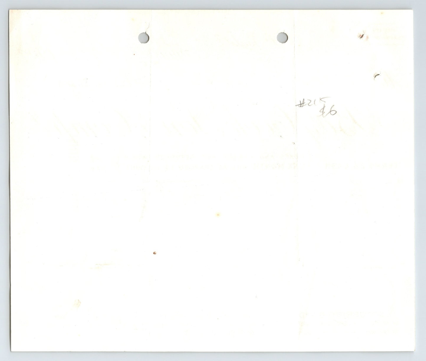 London England 1909 Box of Cook Son Company Billhead Invoice 8 x 7