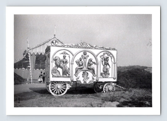 Disneyland Mickey Mouse Club Circus ticket wagon entrance arch 1955 photo circus wagon big top Anaheim California