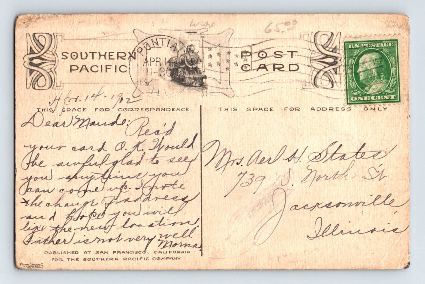 Byron Hot Springs California Resort 1912 Postcard Posted Divided Back