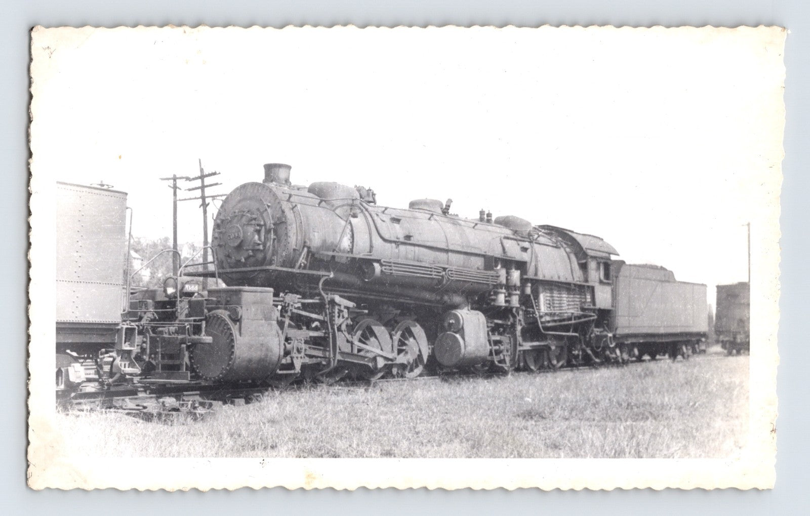 Baltimore and Ohio Railroad 0-8-8-0 articulated steam locomotive photographed at Brunswick Maryland 1948