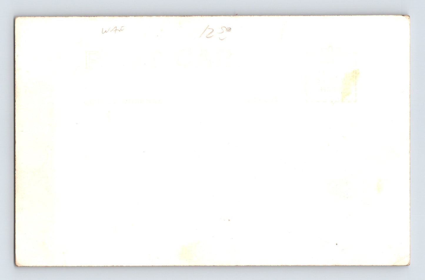 Mariposa California Aerial Birds Eye View 1940s RPPC Postcard Unposted