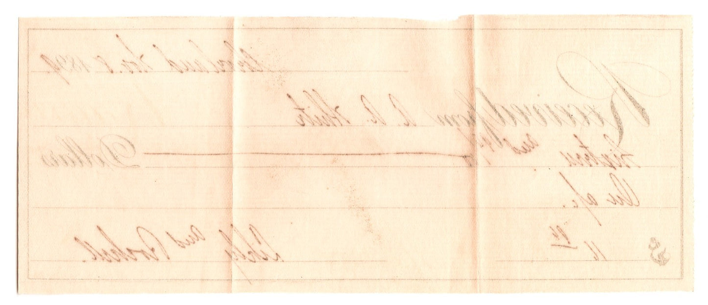 Cleveland Ohio 1905 Union Paper Twine Company Receipt + Envelope Cover