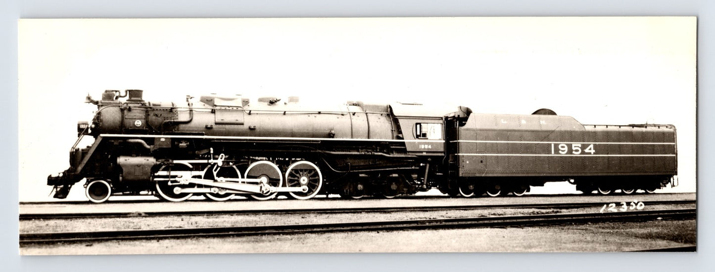 Louisville Nashville Railroad Berkshire steam locomotive 1940s photo