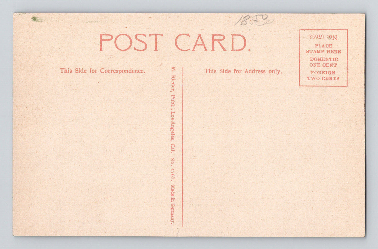 Mt Shasta California Railroad Train Sacramento River 1910s Postcard Unposted