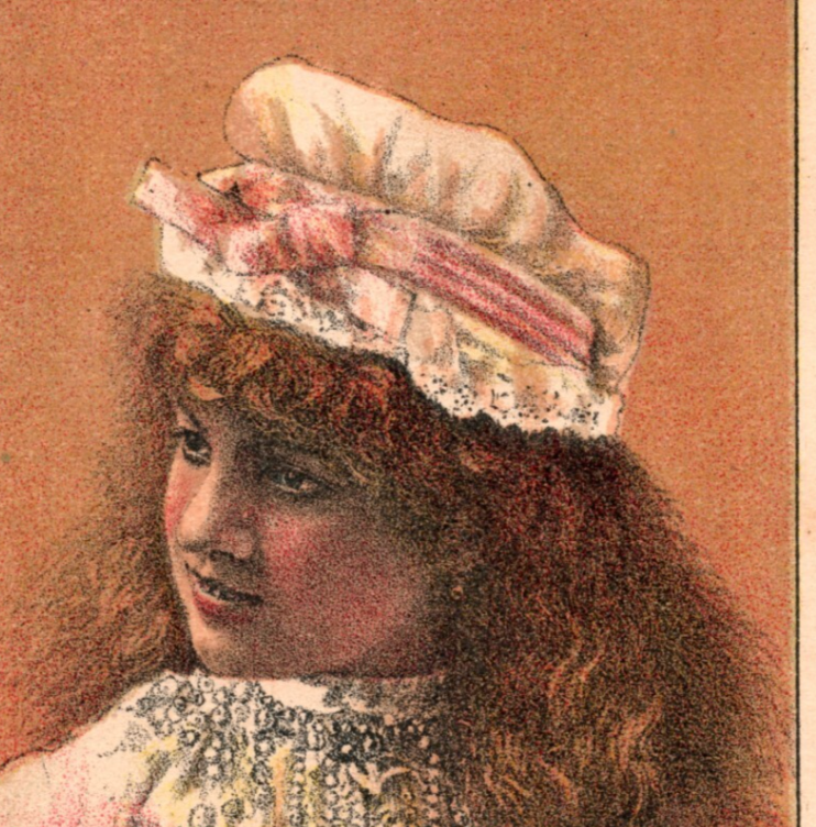 Corrine Arcadia Burlesque Theater 1887 Victorian Trade Card - 3 x 5