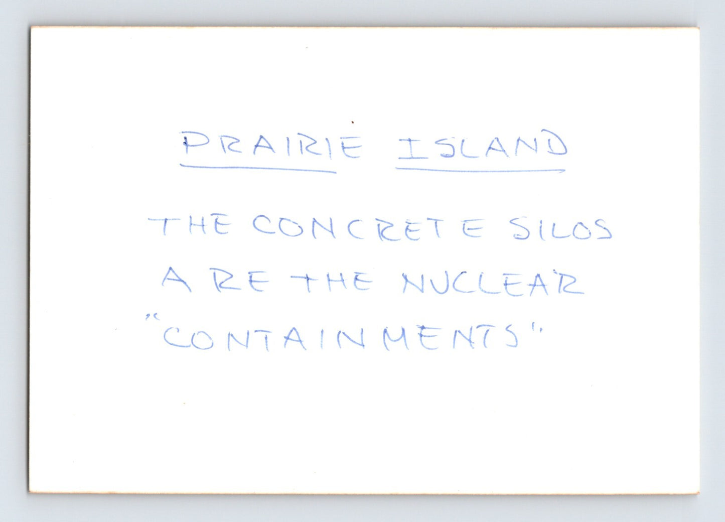 Prairie Island Nuclear Plant Red Wing Minnesota 1970s Photo Pair 3 x 4.5