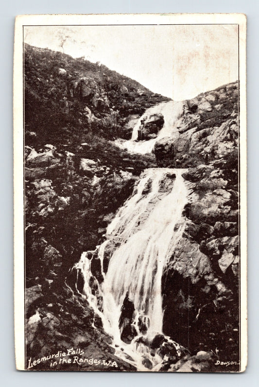 Lesmurdie Falls Washington Landscape 1908 Postcard Posted Divided Back