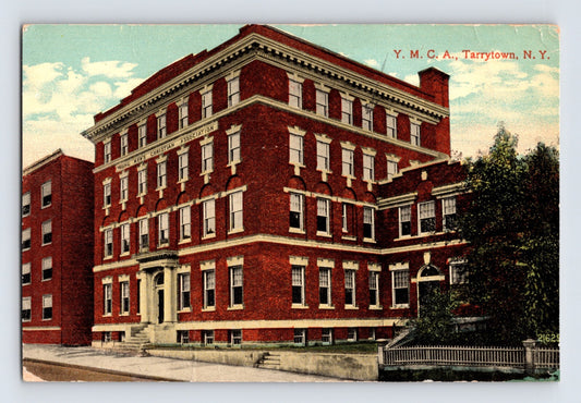 Tarrytown New York YMCA Building 1910s Postcard Unposted Divided Back