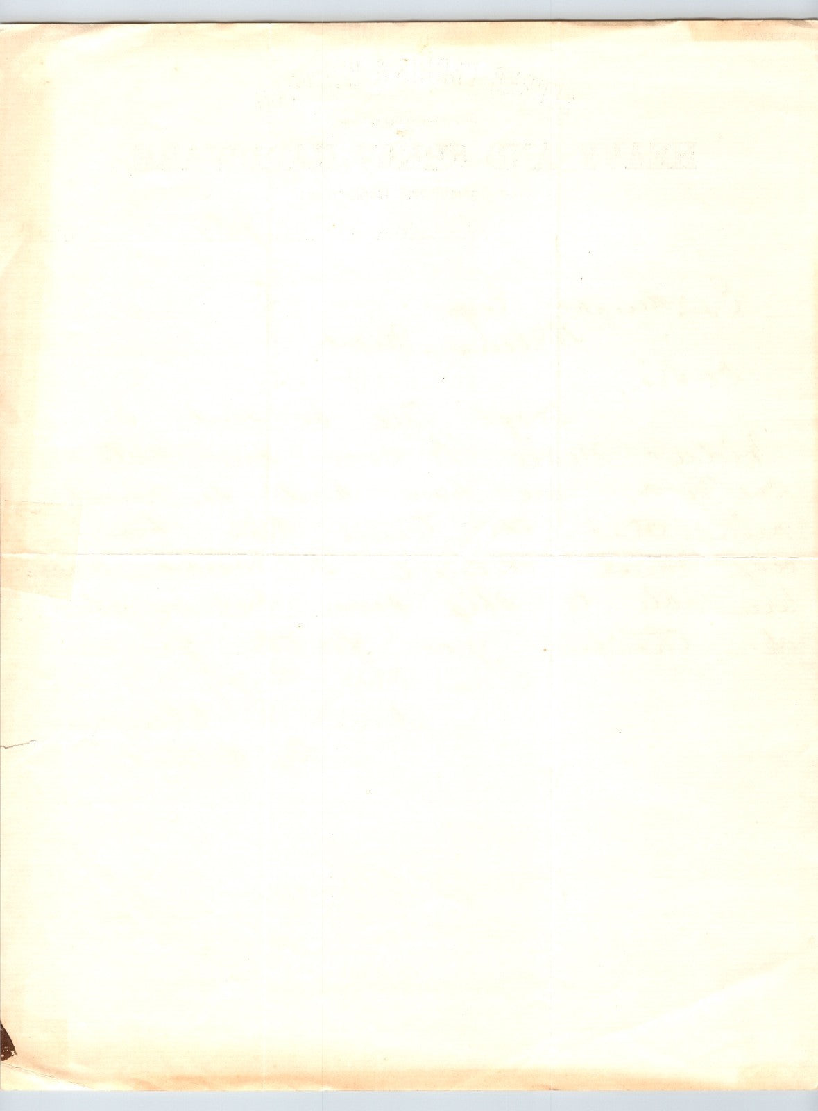 Livingston Montana Sebree Ferris White Heavy Shelf Hardware 1889 Letter 8.5 x 11