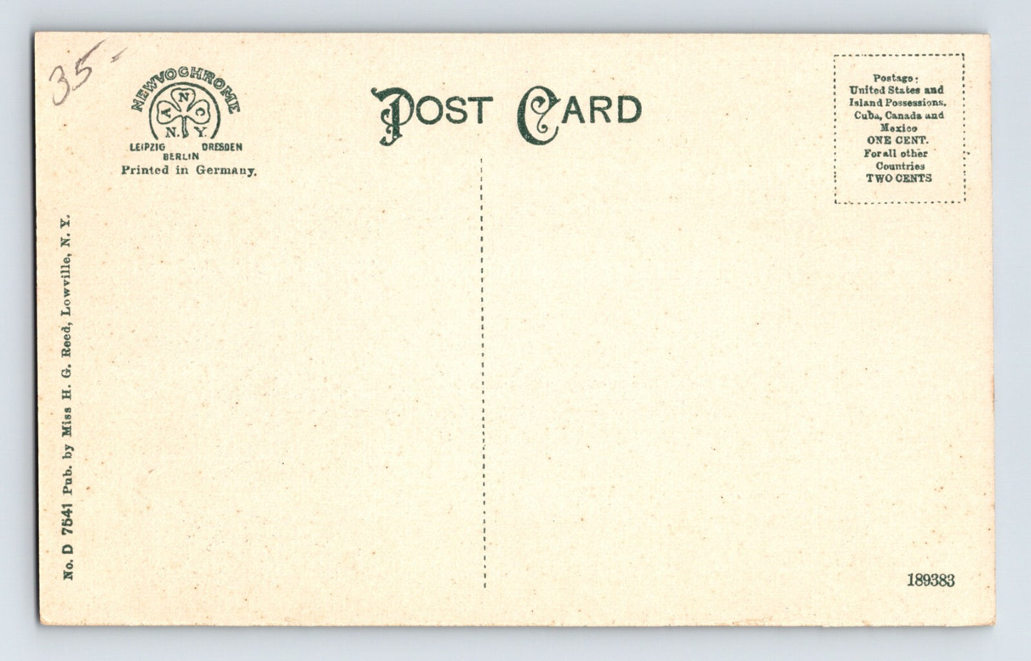 Lowville New York Black River Beaches Bridge 1910s Postcard Divided Back