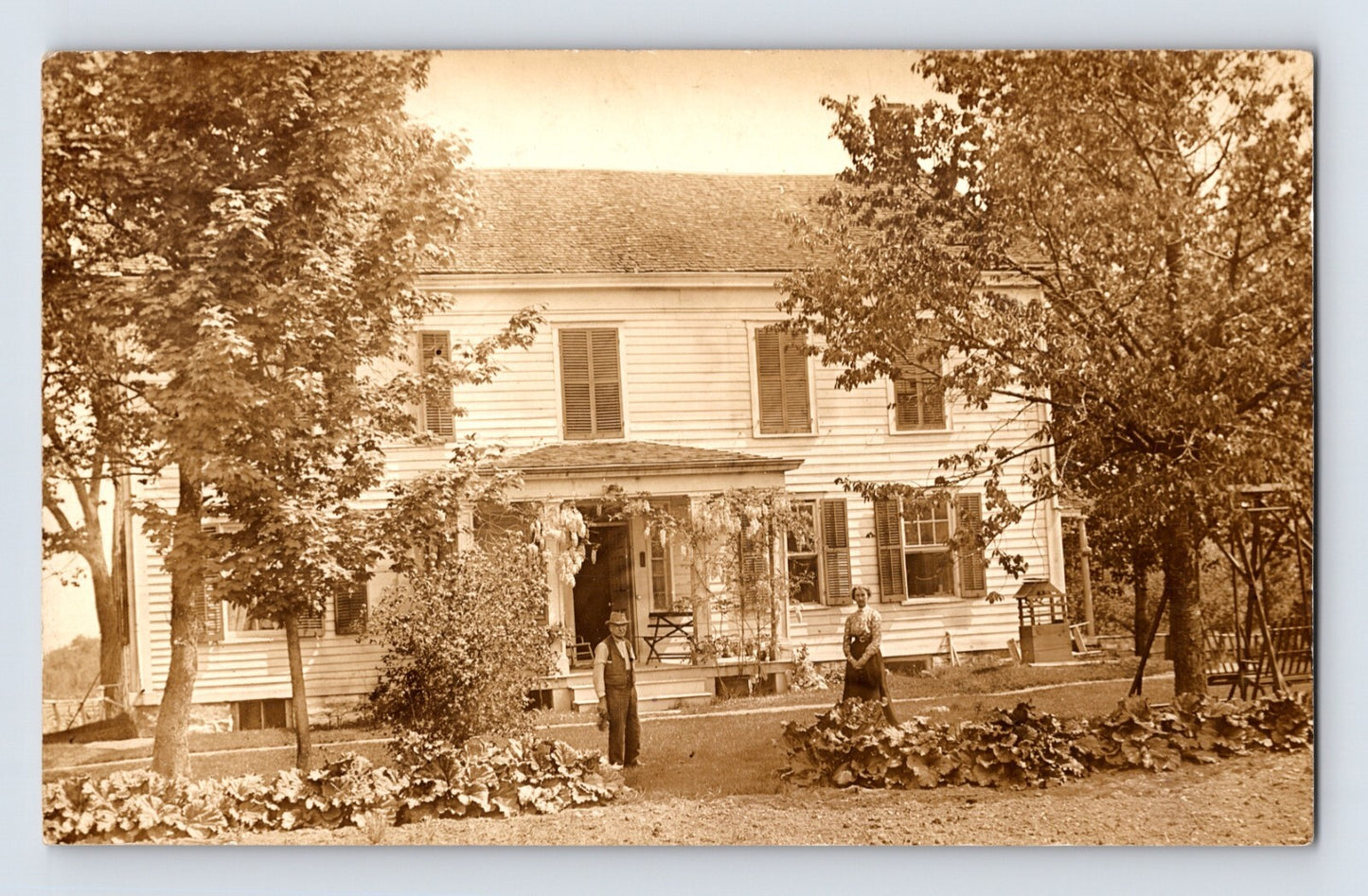 Ulster New York South Street Tallman Beust Elting House 1910s RPPC Postcard