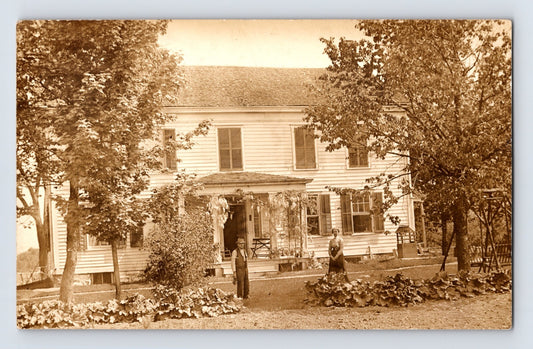 Ulster New York South Street Tallman Beust Elting House 1910s RPPC Postcard