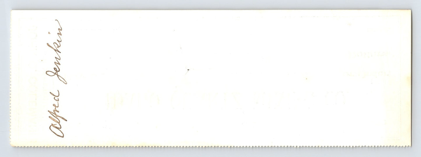 Grass Valley California 1892 Idaho Quartz Mining Check 2.75 x 8