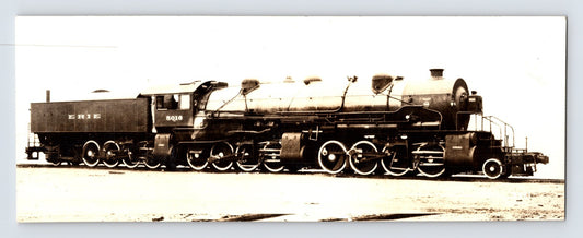 Erie Railroad 2-8-8-2 steam locomotive side profile railroad photo