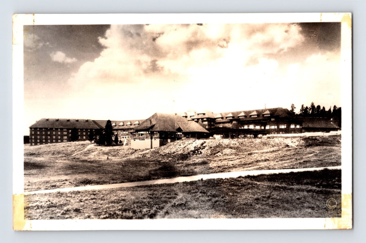 Yellowstone Wyoming Grand Canyon Hotel Haynes 1930s photo landscape lodge building