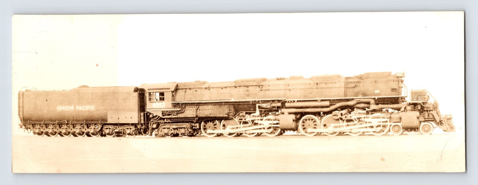 Union Pacific 4-8-8-4 Big Boy steam locomotive 1940s photograph