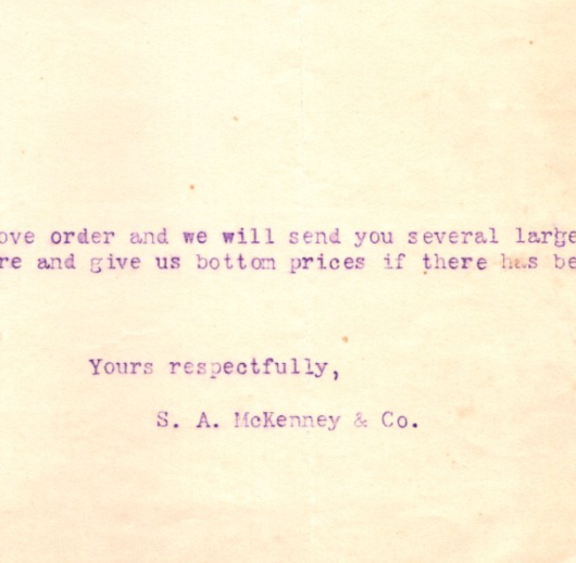 Empire State 999 Cycles McKenney Rochester NY 1896 Bicycle Letterhead 8.5 x 11