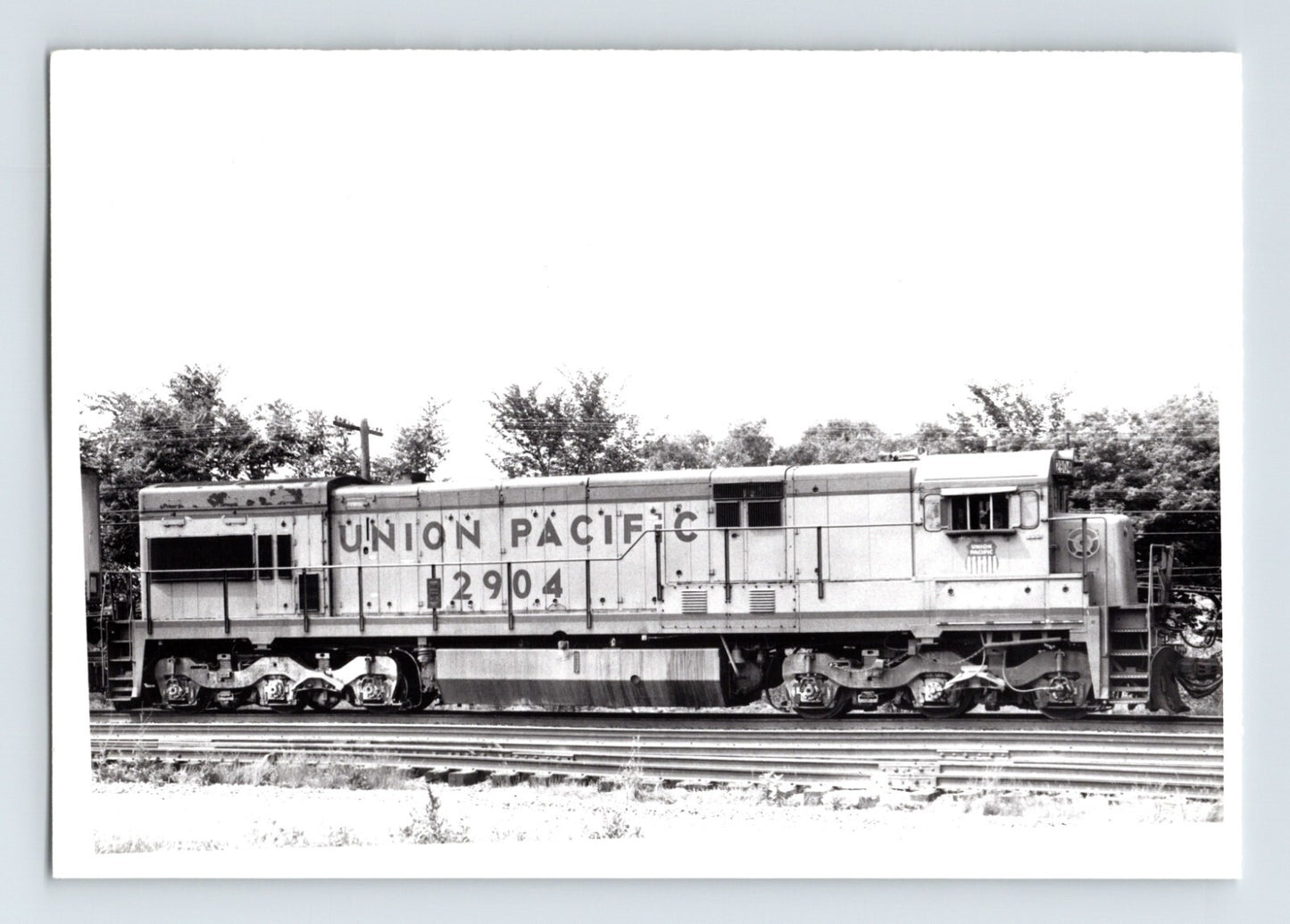 Union Pacific DRS Train 1982 Photo West Chicago Illinois 3.5 x 5