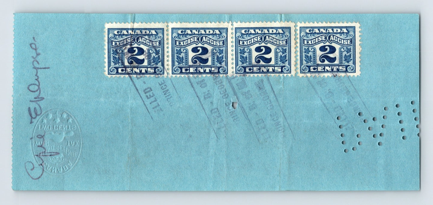 Prince George British Columbia Bank Montreal 1926 Check – 2.5 x 6