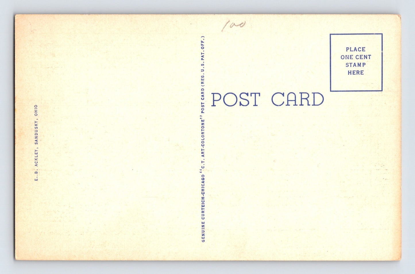 Put-In-Bay Ohio Lonz Winery 1940s Postcard Linen Unposted