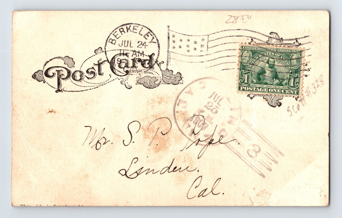 Oakland California Idora Park Roller Skating 1907 Postcard Posted Undivided