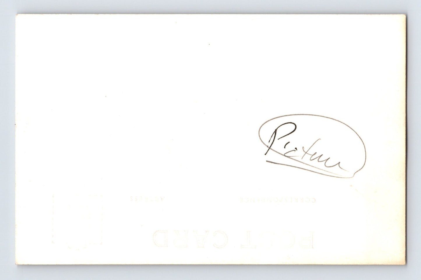 Lake Tahoe California Buckhorn Inn Hotel 1940s RPPC Postcard Unposted EKC