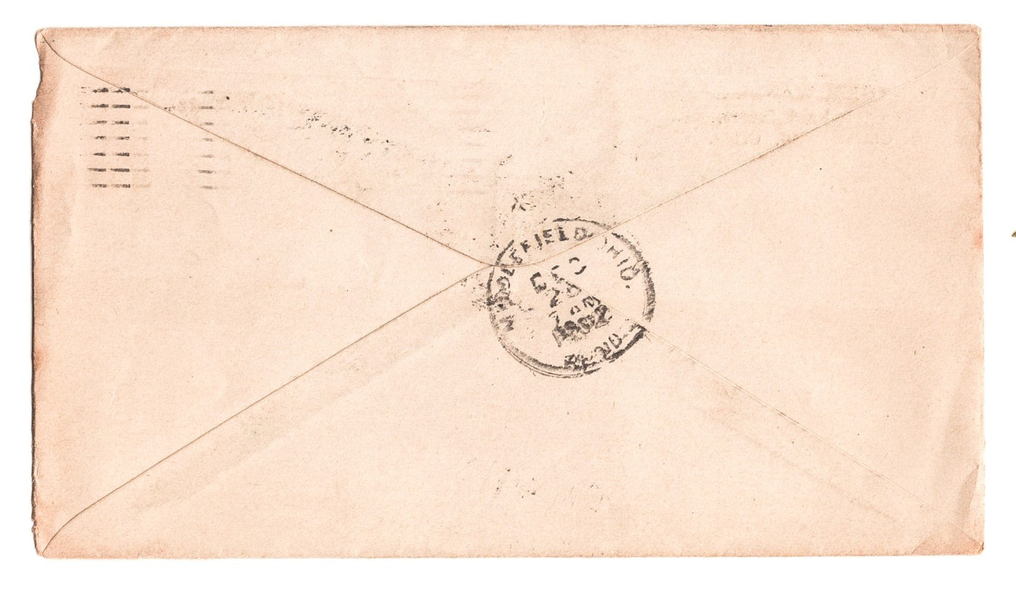 Cleveland Ohio 1902 Whitney Wabel Company Receipt + Envelope