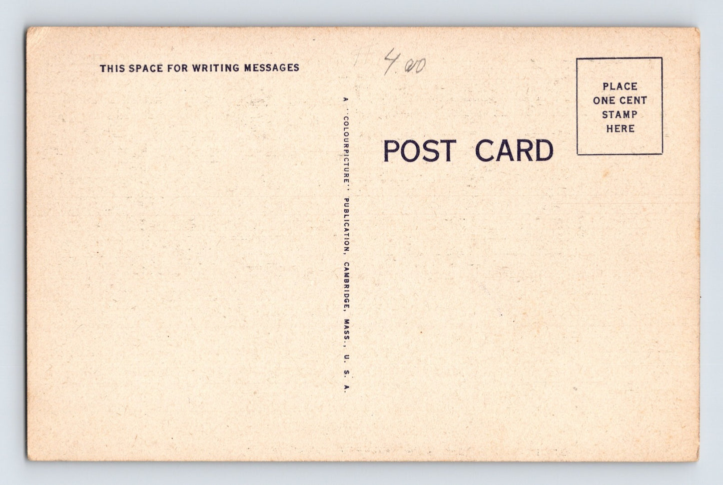 Islip Terrace New York Long Island Horseback Riding 1940s Postcard Unposted