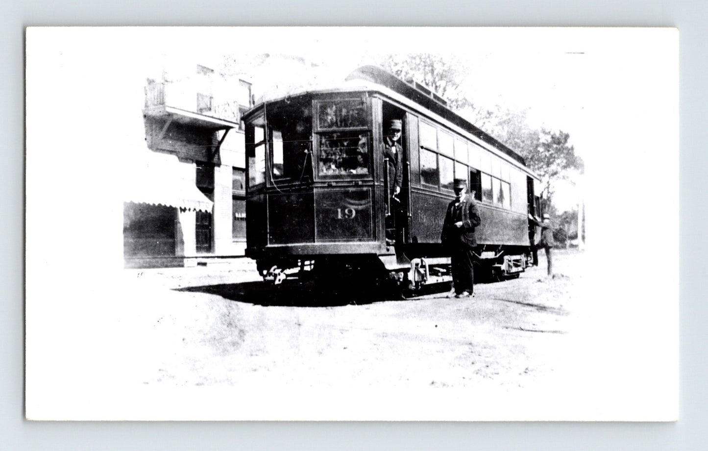 Chicago Illinois North Shore Milwaukee electric streetcar rail car 1940s vintage photo