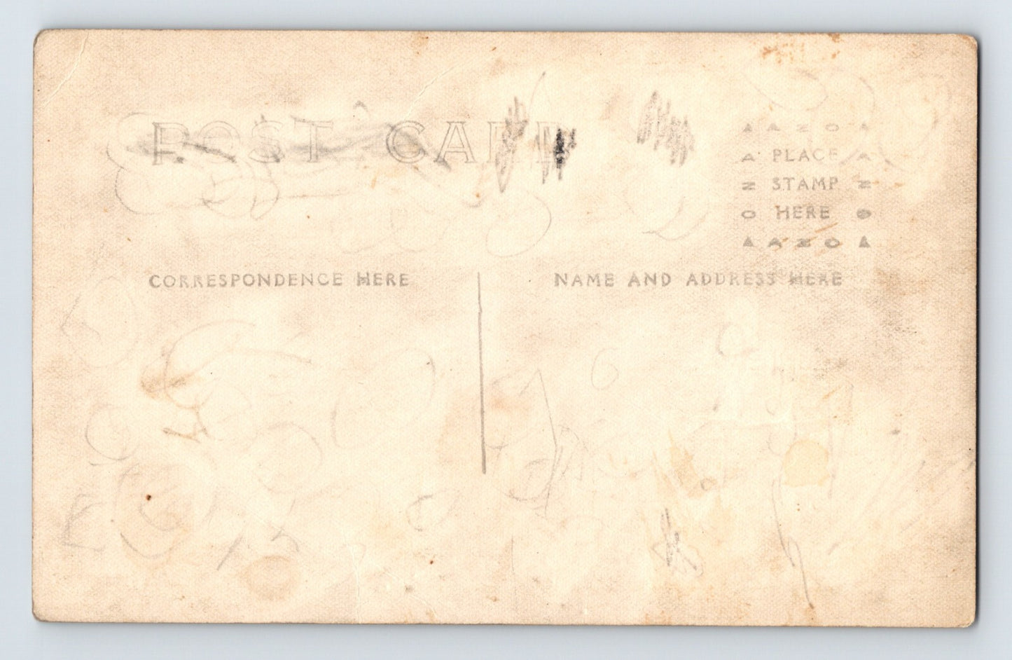 Railroad Steam Locomotive Head On Collision 1910s RPPC Postcard Unposted
