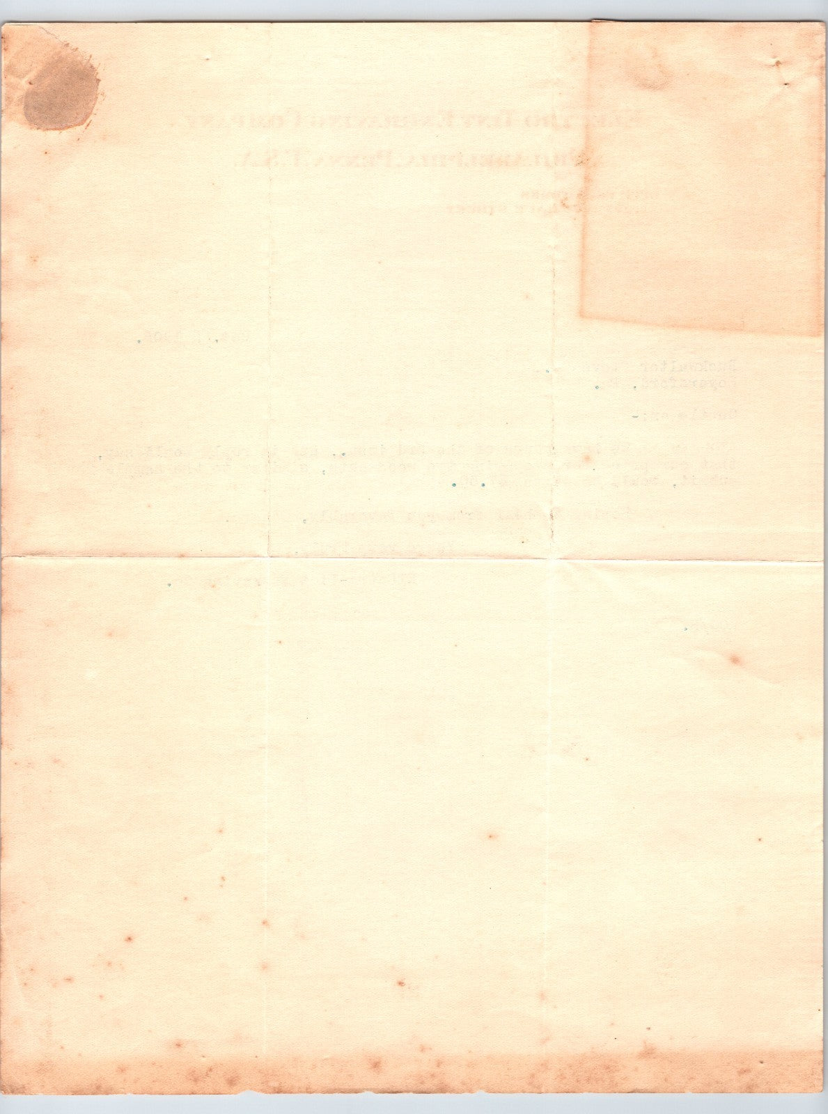 Philadelphia Pennsylvania 1908 Electro Tint Engraving Illustrated Letterhead 8.5 x 11