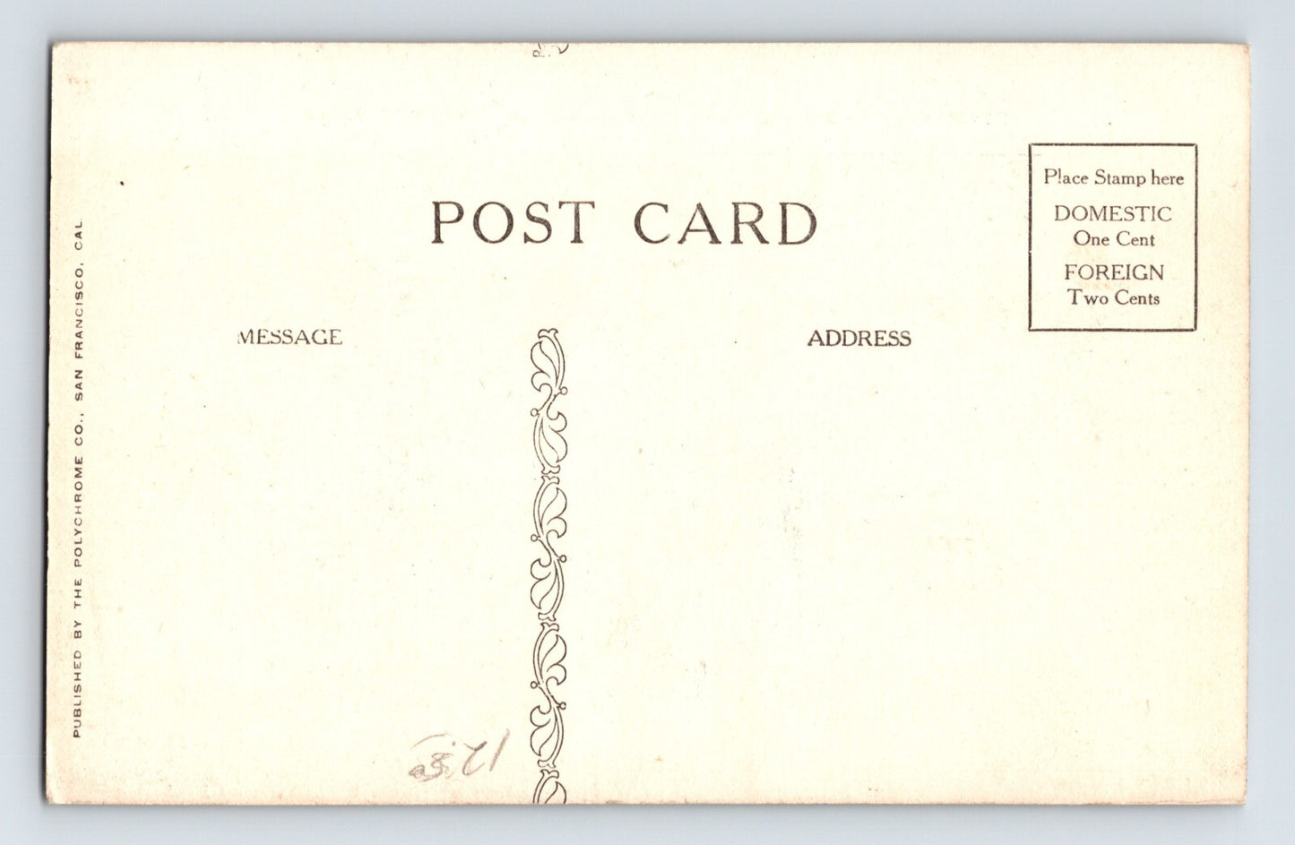 Hopland California Duncan Soda Springs 1910s Postcard Unposted Divided Back