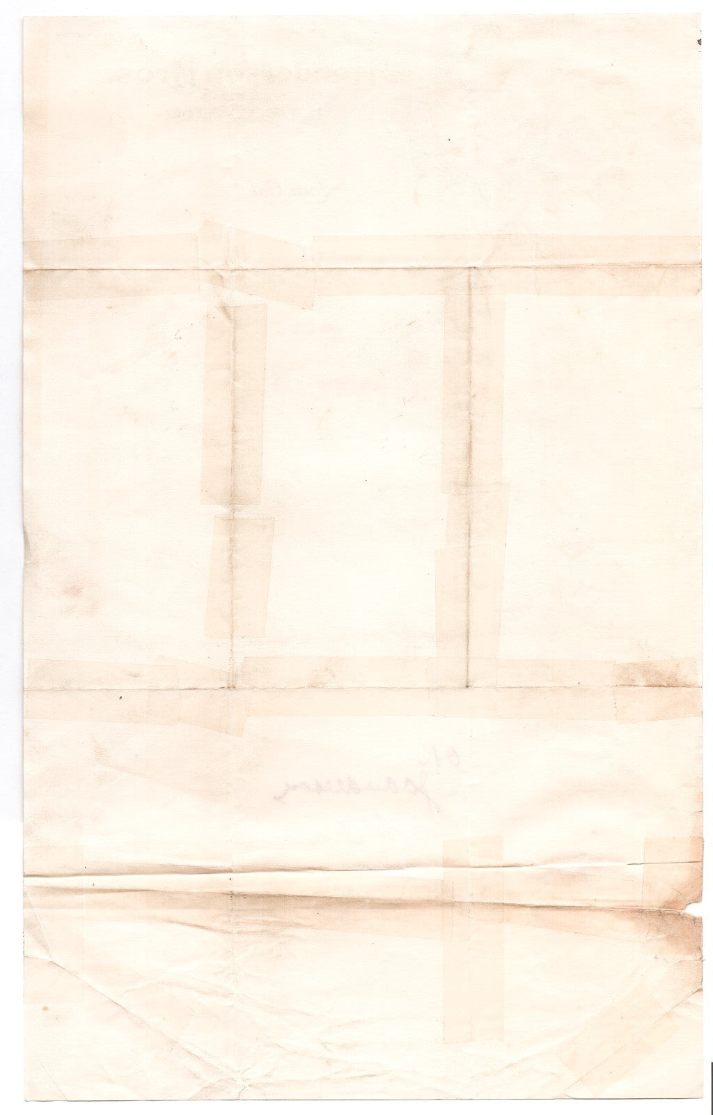 Lodi California Henderson Brothers Hardware 1903 Billhead Invoice 13 x 8.5