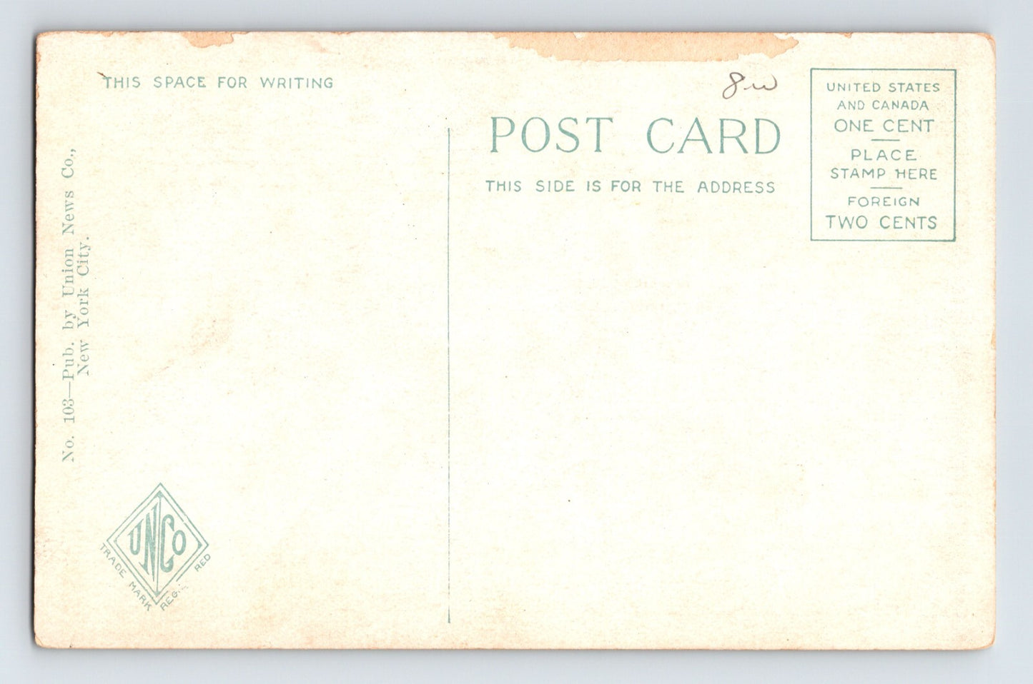 Lake Hopatcong New Jersey Camp Rams Horn Halsey Island 1930s Postcard