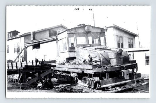 Seattle Washington Rainier Valley steeple cab switcher 1966 railroad photograph showing industrial yard locomotive