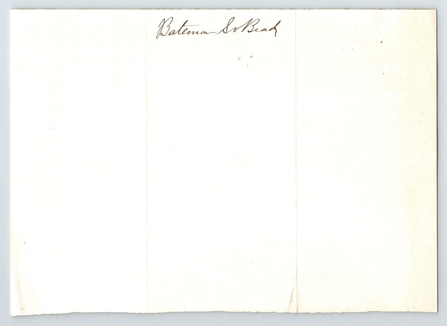 Great Falls Montana Saddlery L J Creswell Proprietor 1906 Billhead 8.5 x 6