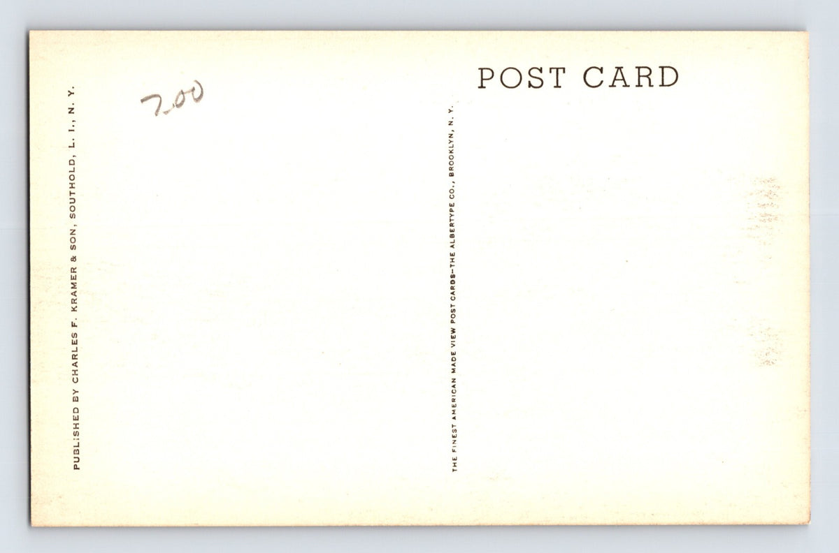 Southold New York Long Island Reydon Shores 1920s Postcard Unposted