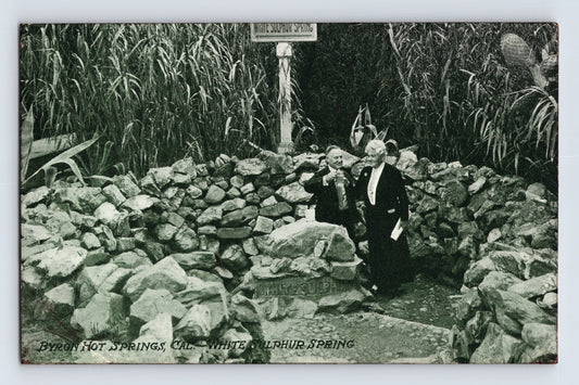 Byron Hot Springs California White Sulphur Spring Resort 1923 Postcard Posted