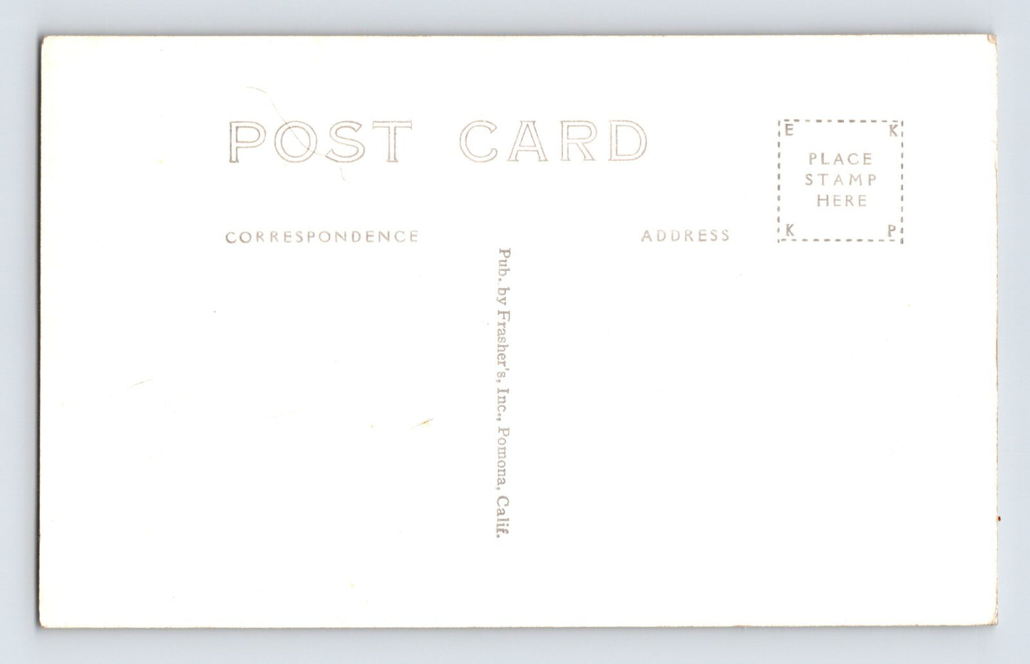 Taos New Mexico Pueblo Buildings 1940s RPPC Postcard Frashers Unposted