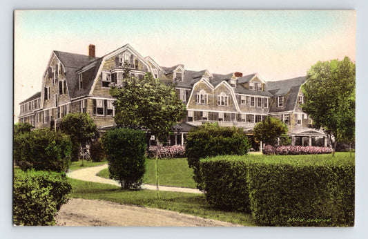 Westhampton Beach Long Island New York Hampton Inn hotel grounds 1930s Albertype postcard