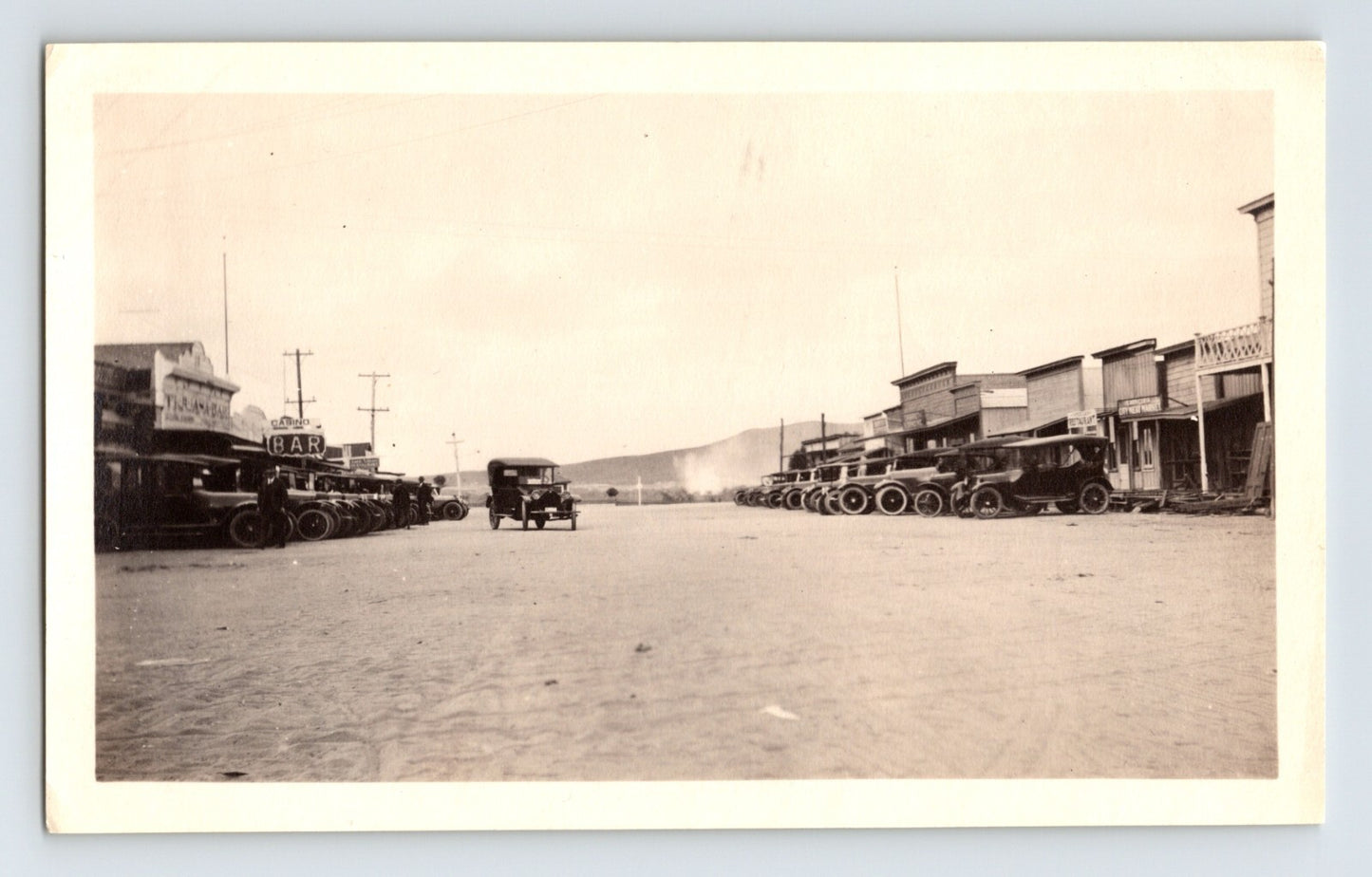 Tijuana Mexico Downtown 1920 Photo 5.5 x 3.5