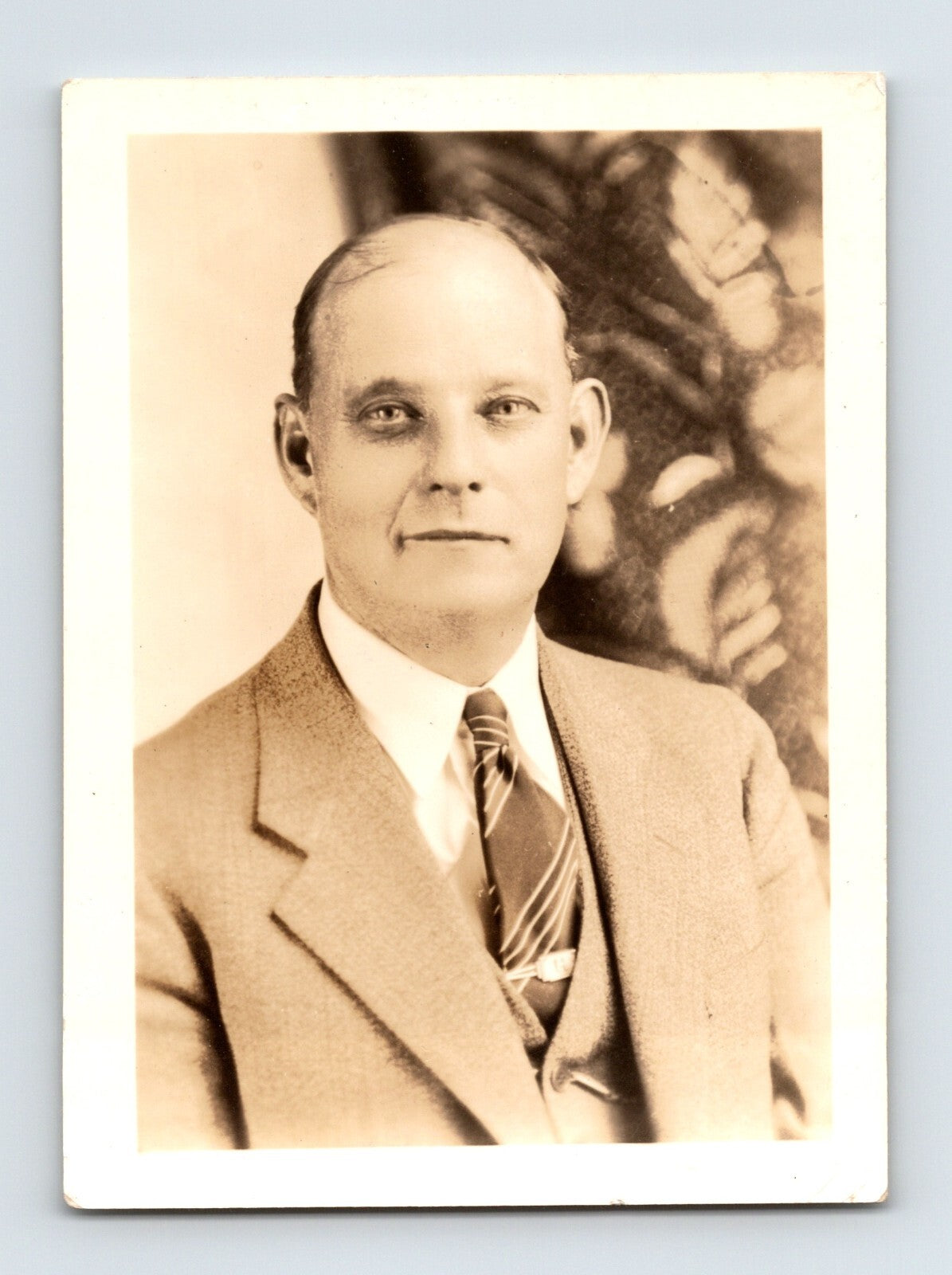 Herbert Walters portrait photograph 1940s circus clown performer studio pose with black eye humor