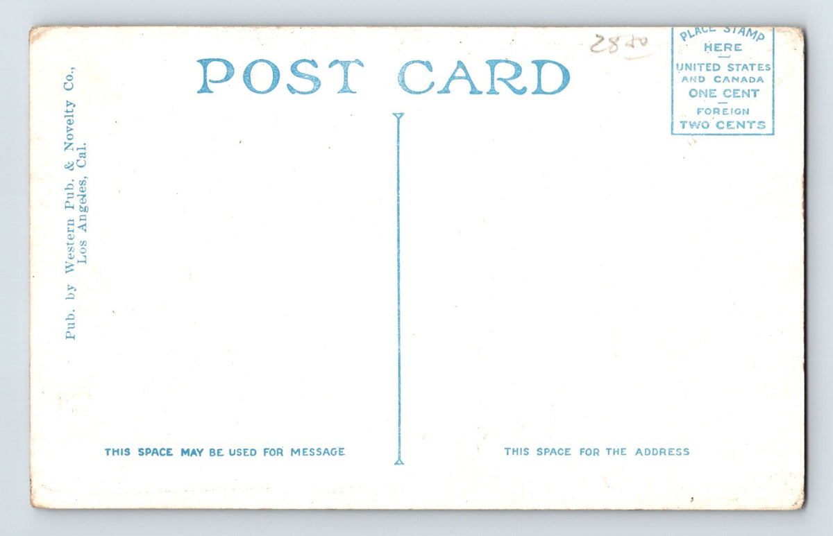 Whittier California Philadelphia Street 1910s Postcard Unposted